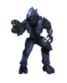 A Minor Sangheili wearing this combat harness variant.