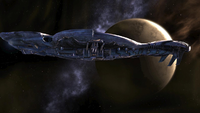 PROFILE - THE BATTLECRUISER'S PROFILE IS ELEGANT AND SLEEK