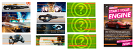 Symbols used during the Halo 4 #EvilAwakens marketing campaign.