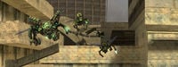 A group of Yanme'e flying forward in Halo 2 for Windows Vista.