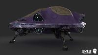 Model used for the Seraph fighter in Halo 2 Anniversary.