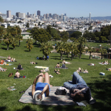 Hip San Francisco park reopens with hip new ... open-air urinal?