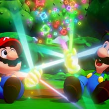 Mario and Luigi in Brothership