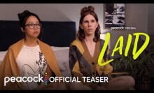 Stephanie Hsu and Zosia Mamet in "Laid."