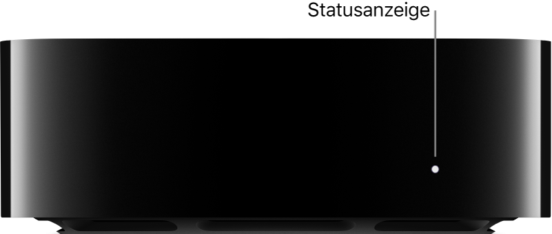 Apple TV mit Statusanzeige