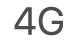 أيقونة حالة 4G.