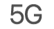 5G statusa ikona.