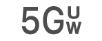 أيقونة حالة 5G UW.