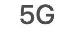 5G 狀態圖像。