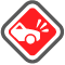 das Symbol „Unfall“