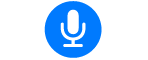 Voice Control သင်္ကေတ။