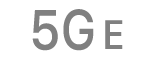 5G E အခြေအနေပြ သင်္ကေတ။