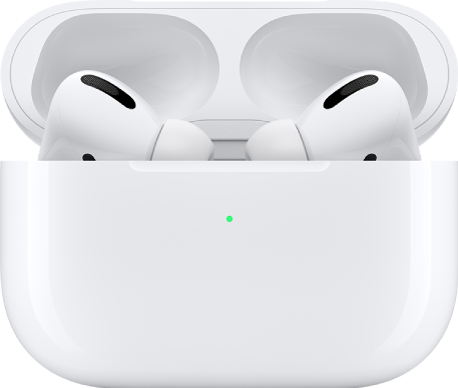 AirPods Pro (الجيل الأول) في علبة الشحن.