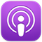 Podcasts-symbool