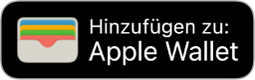 Die Taste „Zu Apple Wallet hinzufügen“.