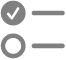 le bouton Liste de pointage