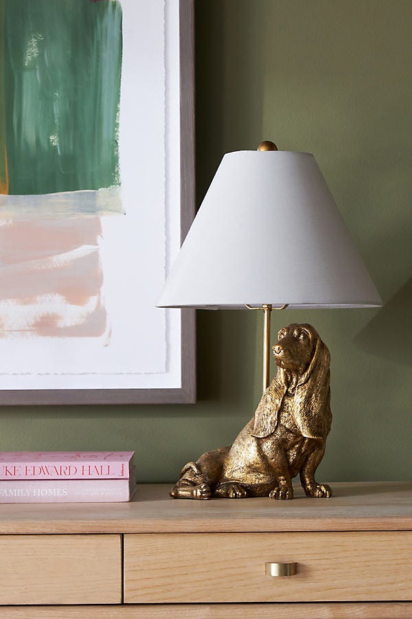 Dog Table Lamp