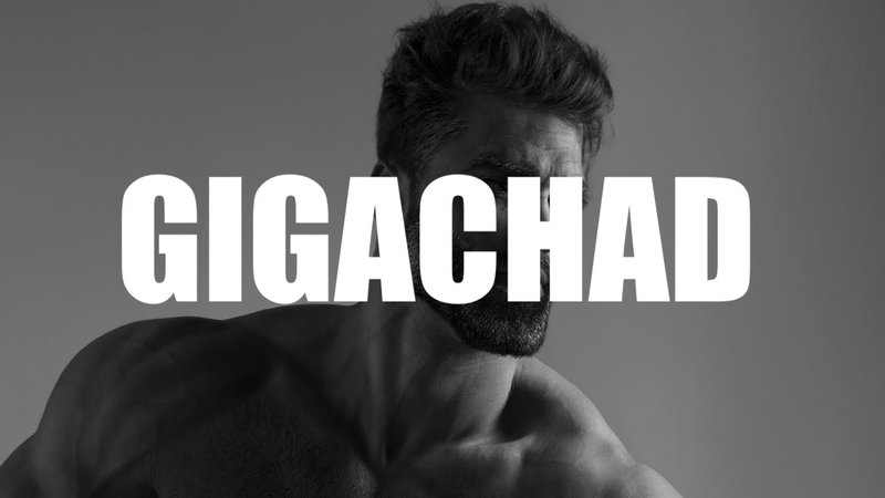 Gigachad meme explainer.