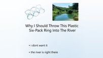 'Why Should I Throw This Plastic Ring Into The River' Is Another WTMMP Meme Classic