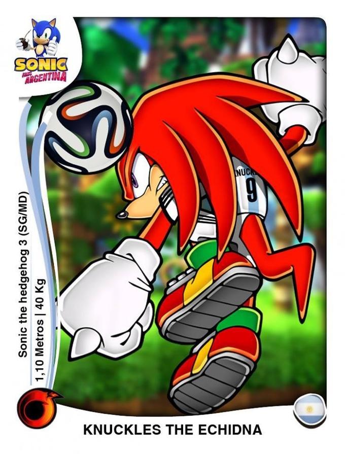 ANGENTI NU KNUCKLES THE ECHIDNA