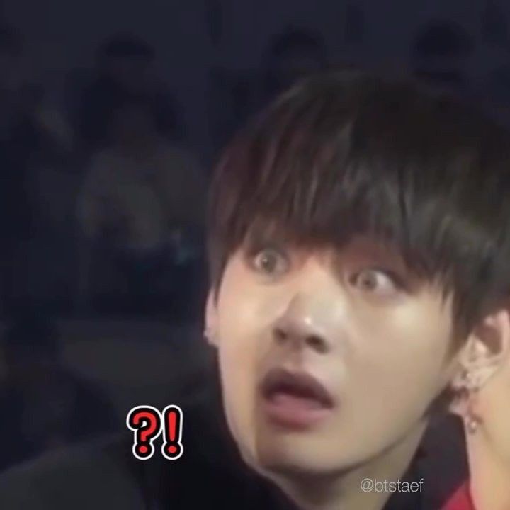 shocked taehyung