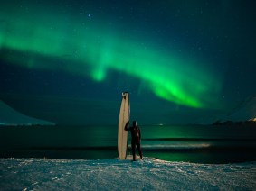 Chris Burkard’s quest for the perfect Arctic surf