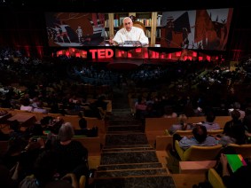 The making of His Holiness Pope Francis’s TED Talk