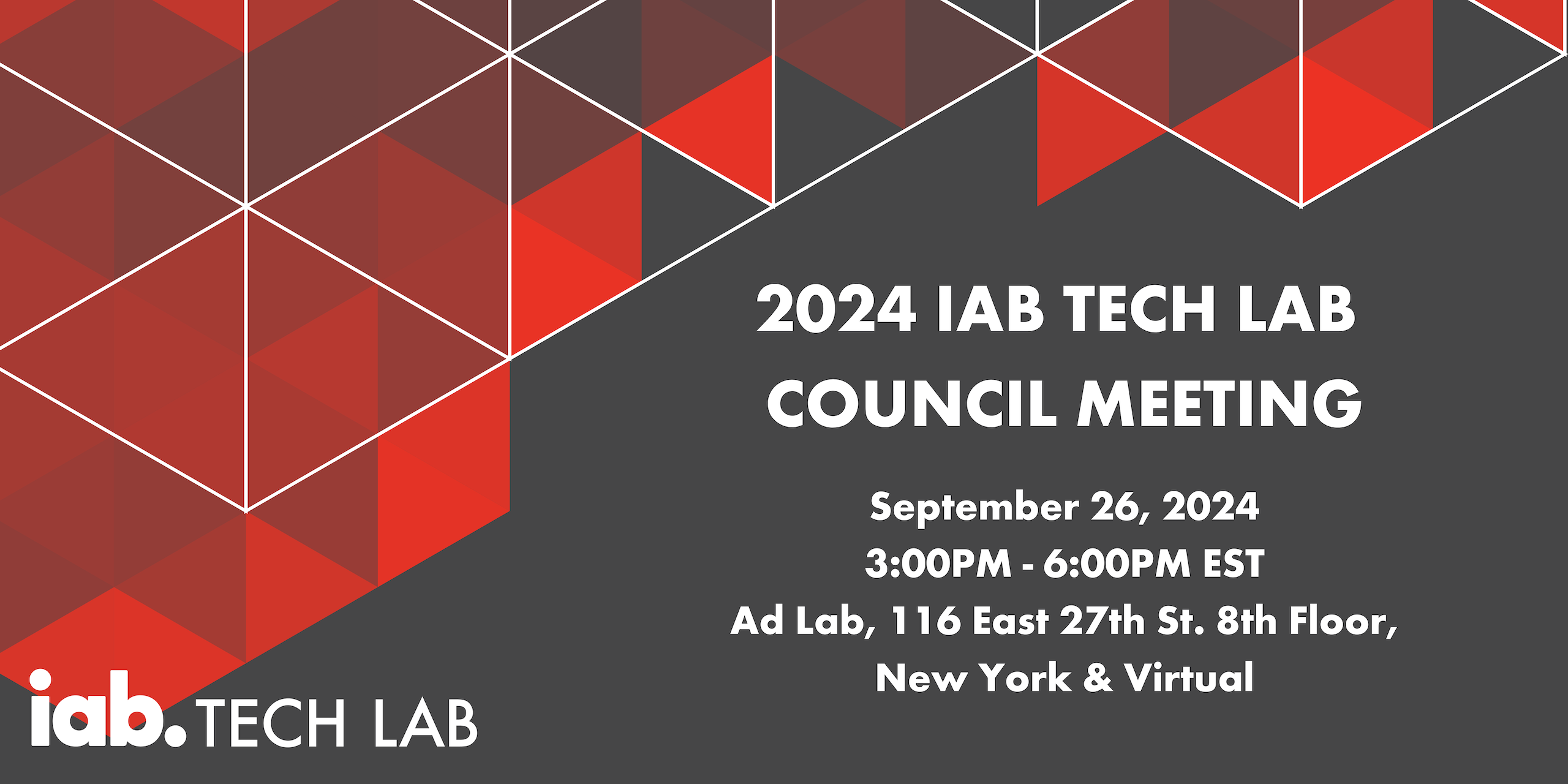 Tech Lab Council Meeting September 26 2024