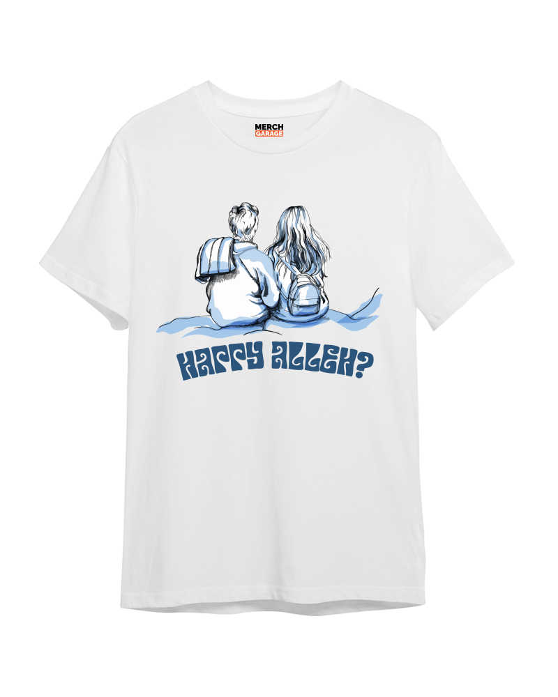 Happy Alleh? Tshirt - White