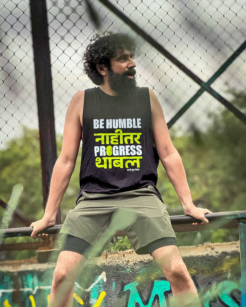 Be Humble Muscle Tee - Black