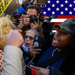 Donald Trump Anhänger und Gegner