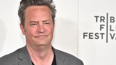 L'acteur Matthew Perry à New York le 26 avril 2017.