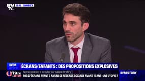 Rapport sur l'hyperconnexion des enfants: "Le premier axe de nos recommandations est de s'attaquer aux plateformes qui ont des pratiques addictogènes", indique Jonathan Bernard (docteur en épidémiologie)