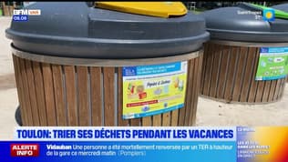 Toulon: une sensibilisation au tri sélectif, même pendant les vacances