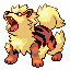 Imagen de Arcanine en Pokémon Rojo Fuego y Verde Hoja