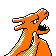 Imagen posterior de Charizard en la segunda generación