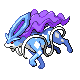 Imagen de Suicune en Pokémon Platino