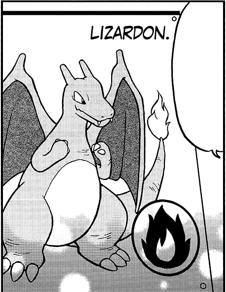 Póster de Charizard.