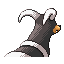 Imagen posterior de Houndoom en la tercera generación