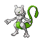 Imagen de Mewtwo variocolor en Pokémon Diamante y Perla