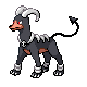 Imagen de Houndoom macho en Pokémon Oro HeartGold y Plata SoulSilver