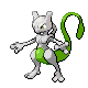 Imagen de Mewtwo variocolor en Pokémon Platino