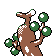 Imagen posterior de Sudowoodo en la segunda generación