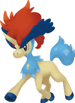 Keldeo en Pokémon Mundo misterioso: Portales al infinito.