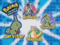 ¿Cuál es la última evolución de Larvitar?