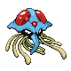 Imagen de Tentacruel macho o hembra en Pokémon Diamante y Perla