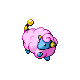 Imagen de Mareep variocolor macho o hembra en Pokémon Diamante y Perla