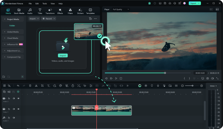 Keyframes toevoegen