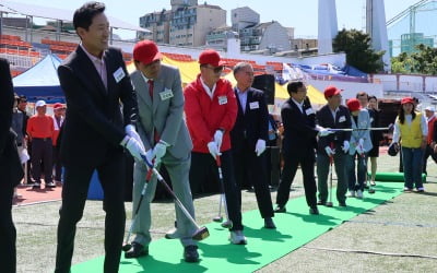 오세훈, 파크골프장 77곳 약속했는데…환경단체 "홍수 시 위험"