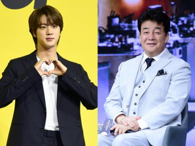 "성시경 뛰어넘을까"…BTS 진, 백종원과 손잡고 '깜짝 행보'